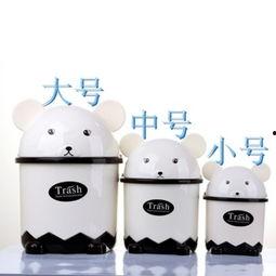 网红熊爱护垃圾桶,携手爱护垃圾桶行动